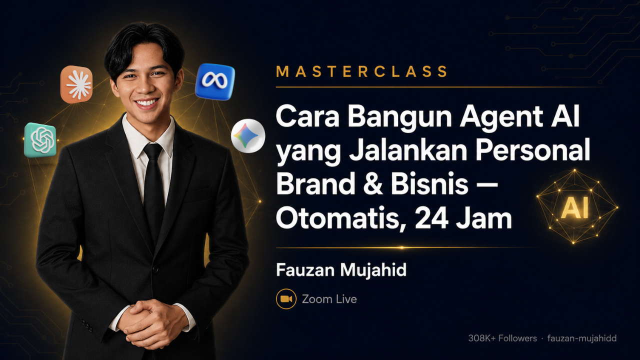 Masterclass — Cara Bangun Agent AI